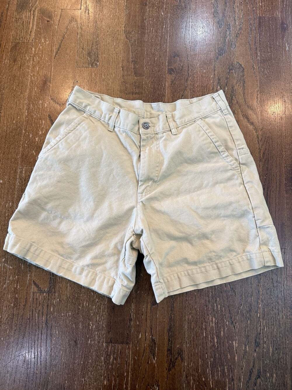 Patagonia Organic Cotton Canvas Double Back Pocket Shorts Size 32